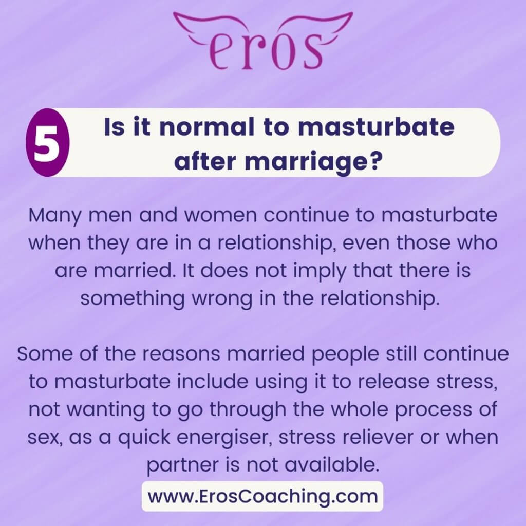 do married people masturbate