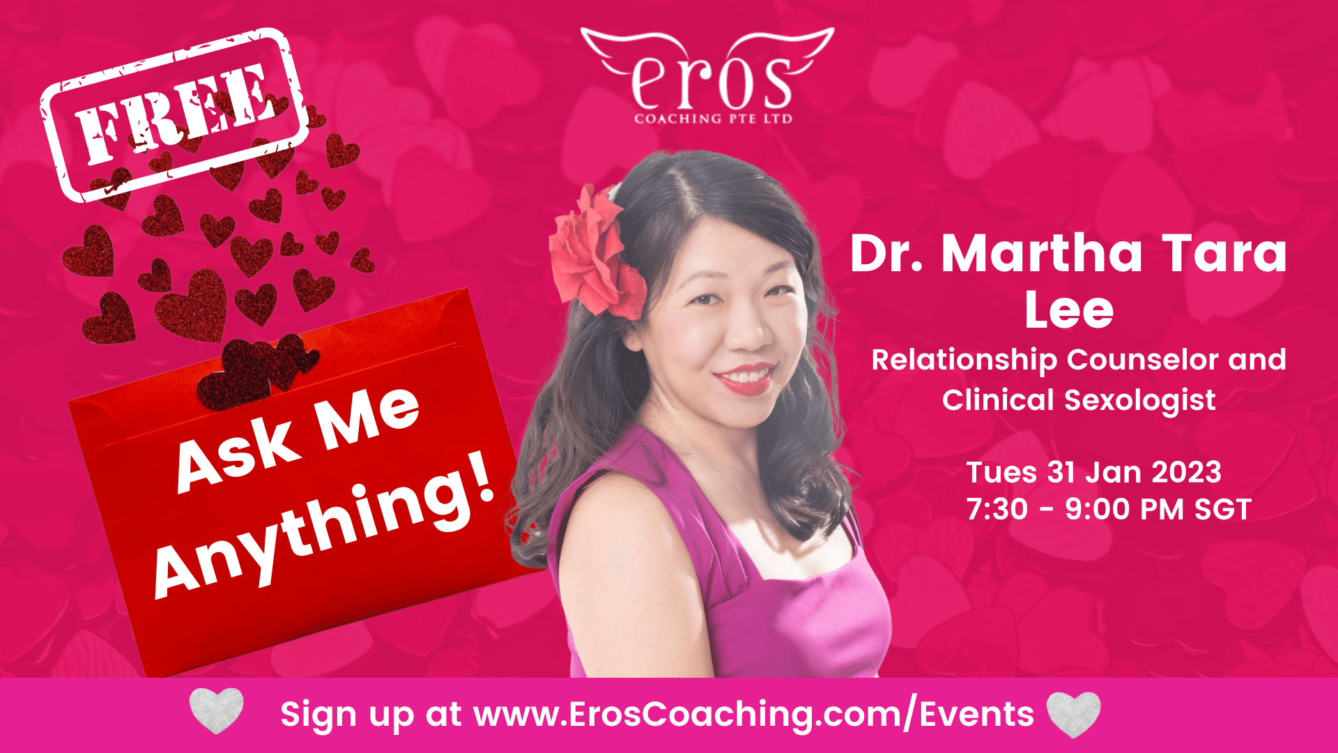 Free Ama Ask Me Anything Relationship Counselor And Clinical Sexologist Dr Martha Tara Lee