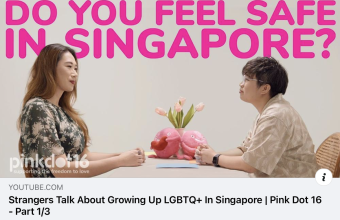 Pink Dot 16 – Strangers Talk About Growing Up LGBTQ+ In Singapore